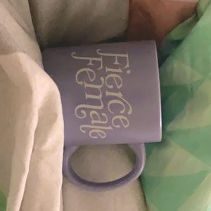 Lavender “Fierce Female” Coffee Mug
